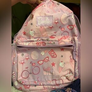 Barbie Pink and Purple Starry Backpack